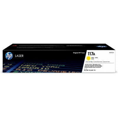TONER HP W2072A 117A AMARELO LJ150/MFP178/MFP179 (700 PAGES)