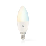 Lâmp. LED Branco Qt e Frio|Wi-Fi|E14|470 lm|4.9 W|Vela