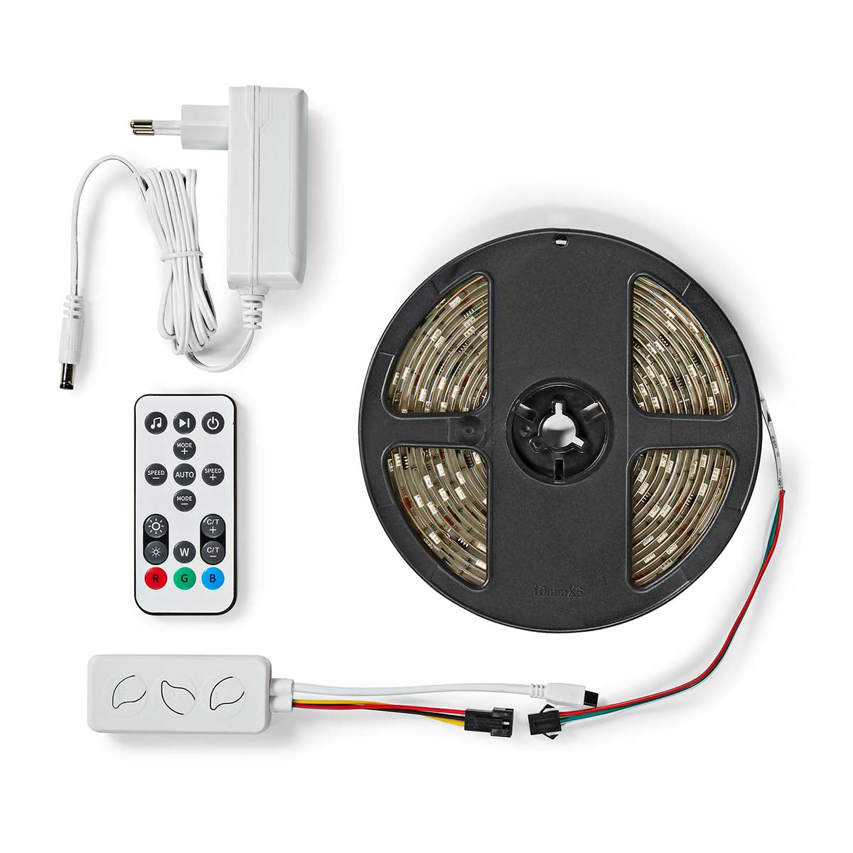 FITA LED 5M NEDIS WIFILS51CRGB – ILUMINAÇÃO RGB INTELIGENTE COM CONEXÃO WIFI PARA SEU AMBIENTE