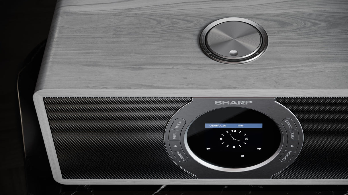 Internet Rádio SHARP DR-I470(GR) PRO - Cinzento