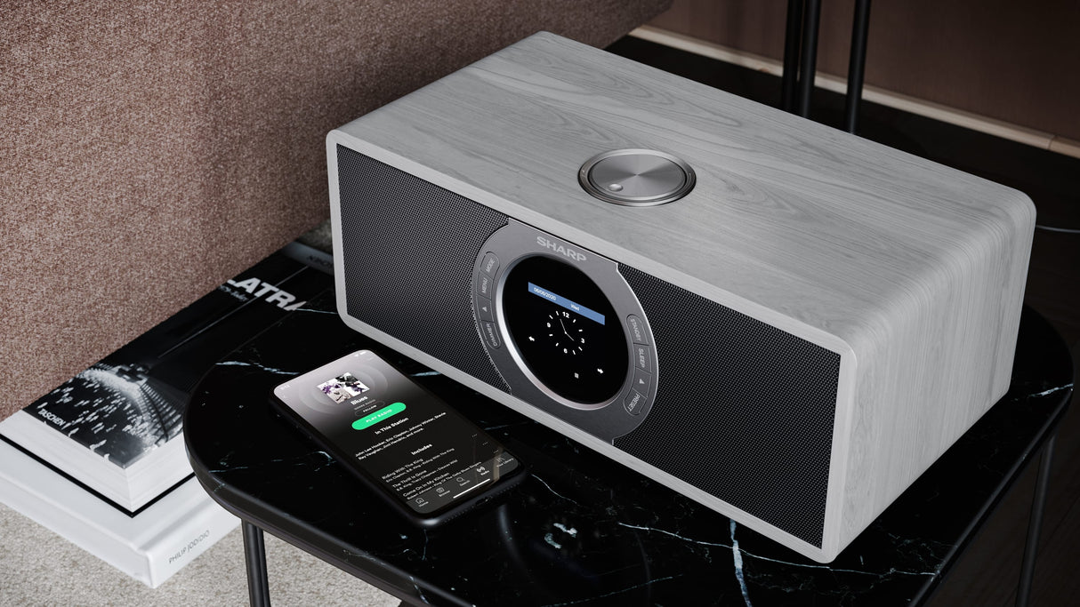 Internet Rádio SHARP DR-I470(GR) PRO - Cinzento