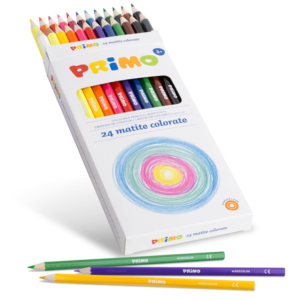 PRIMO 24 LAPIS DE CORE HEXAGONAL 504MAT24EFSC