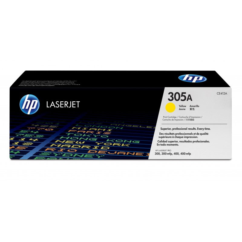 TONER HP CE412A * LJ300/400 AMAREL (2600PG)