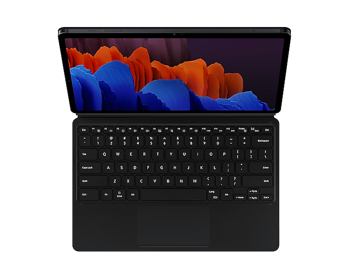 Capa para teclado Galaxy Tab S8+/S7+ com trackpad