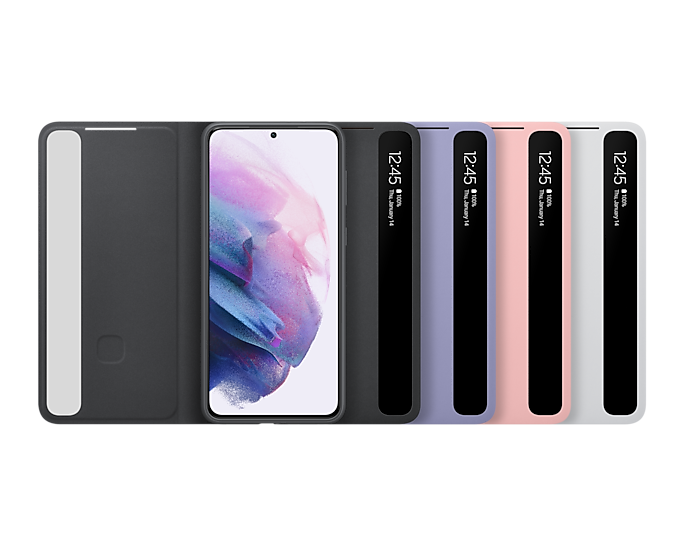 Capa Smart Clear View para Galaxy S21+ 5G