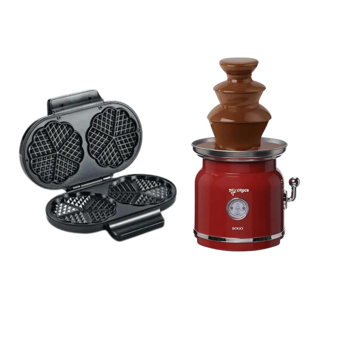 Máquinas diversas (crepes Waffle, fondue) — Ta Cuiar