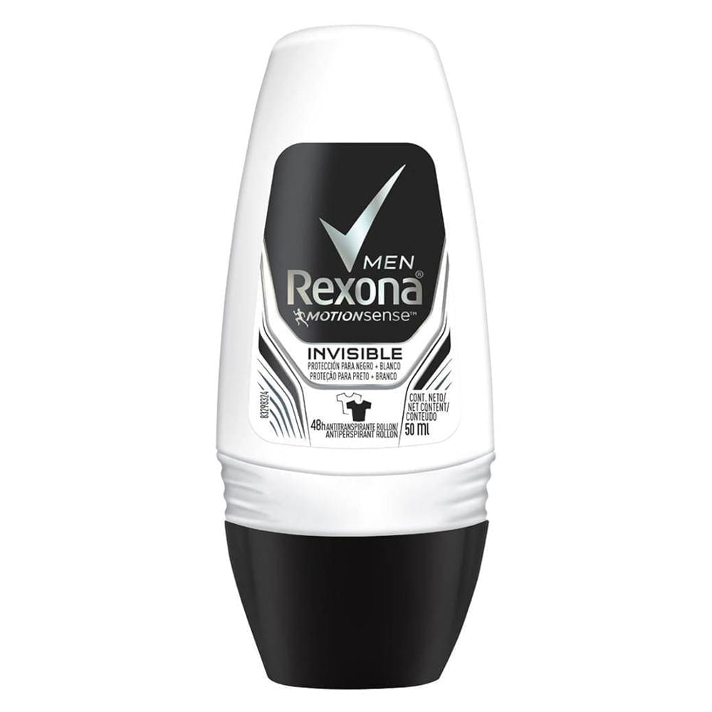 REXONA ROLL ON 50ML MEN INVISIBLE B&W