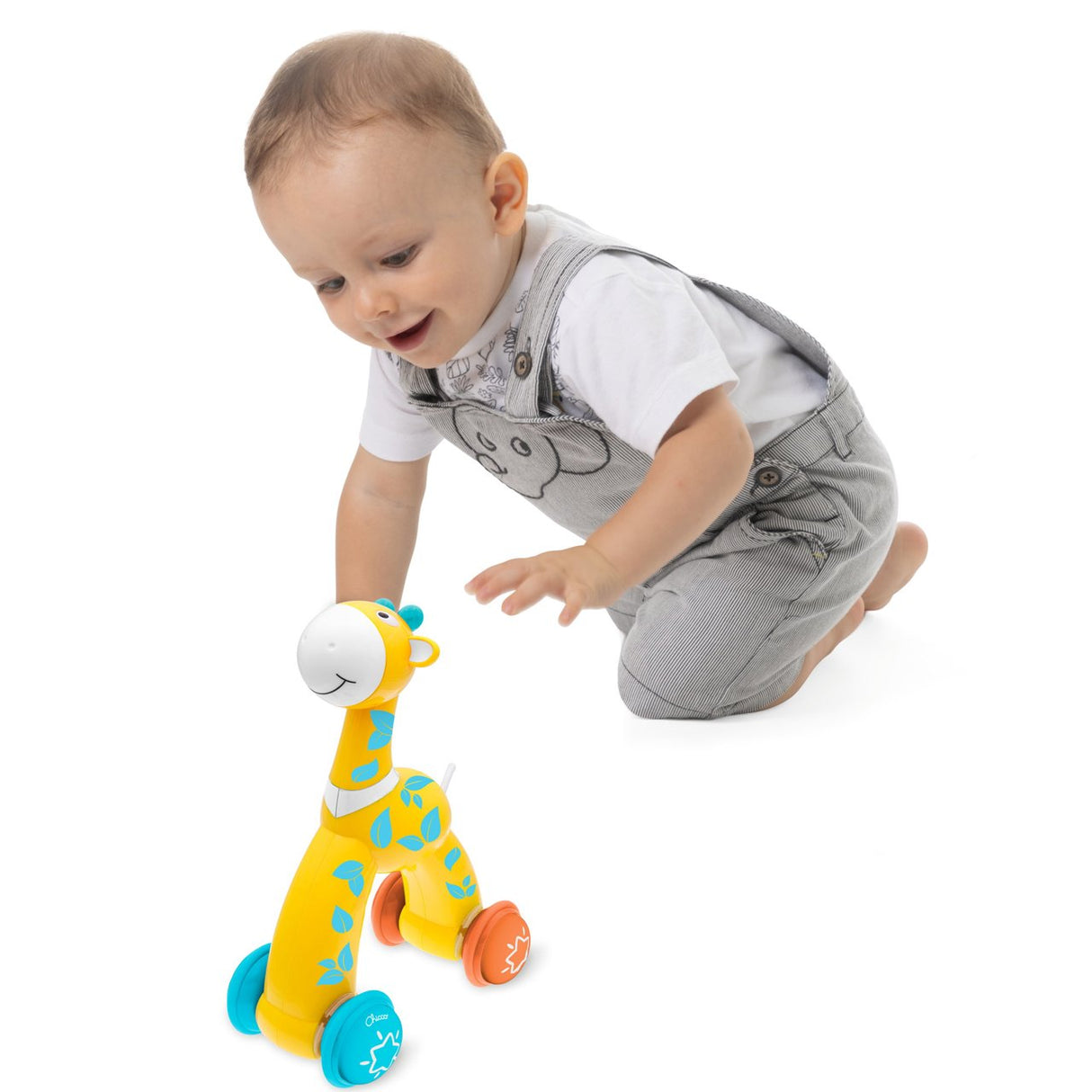 CHICCO BRINQ. GIRAFA PUSH&GO (947)