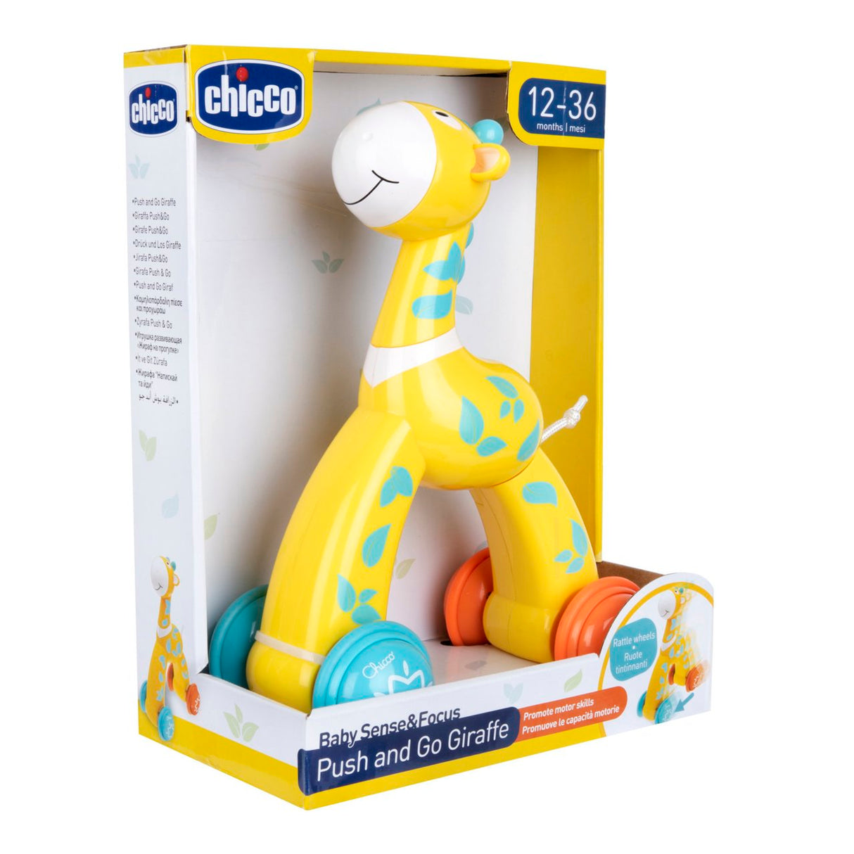 CHICCO BRINQ. GIRAFA PUSH&GO (947)