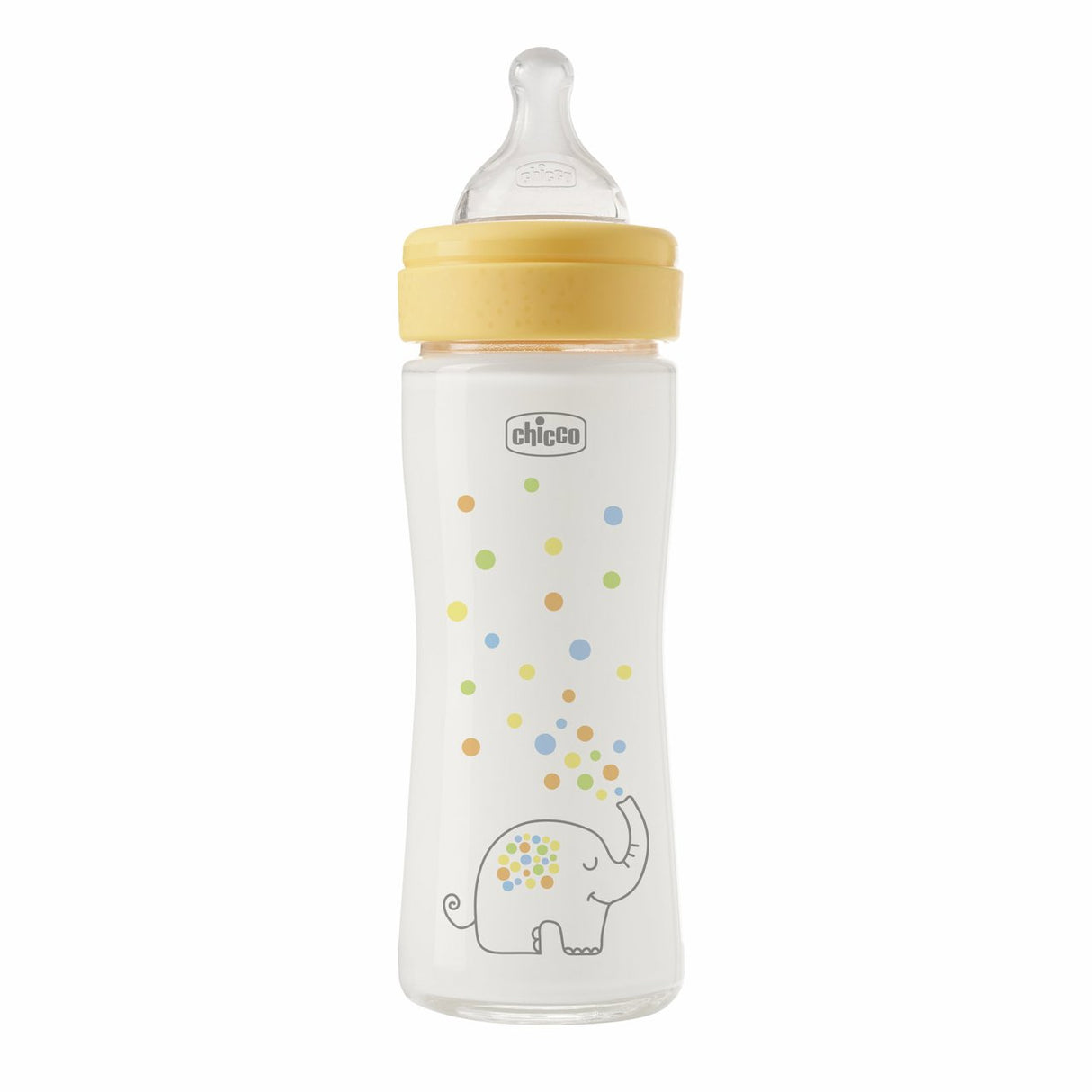 CHICCO BIBERAO VIDRO 240ML NEUTRO 0M+