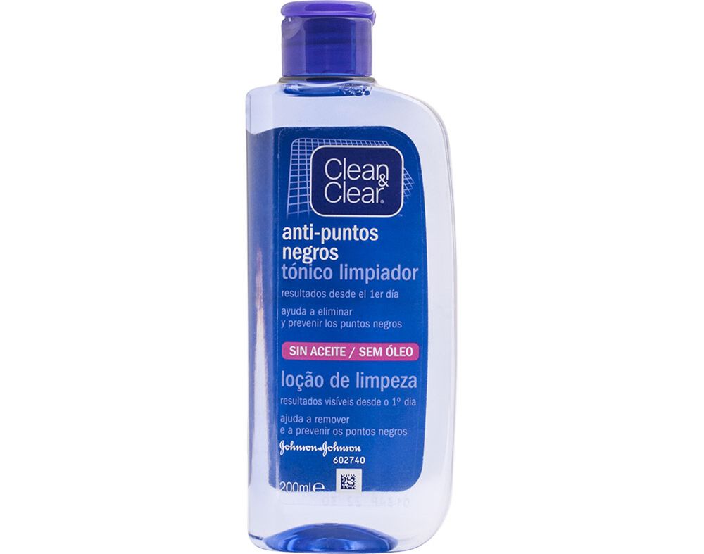 CLEAN&CLEAR 200ML LOÇÃO EXF. P/ PONTONEG