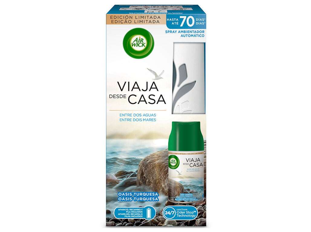 AIRWICK FRESH COMP. 250ML  OASIS TURQ