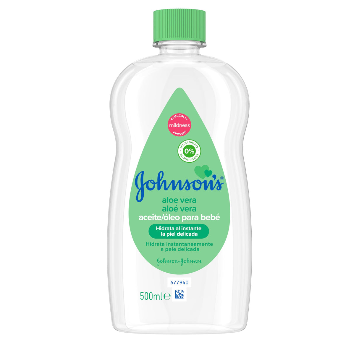 JOHNSON OLEO 500ML ALOE VERA