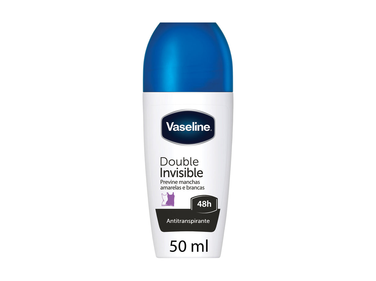 VASELINE ROLL ON 50ML DOUBLE INVISIVEL