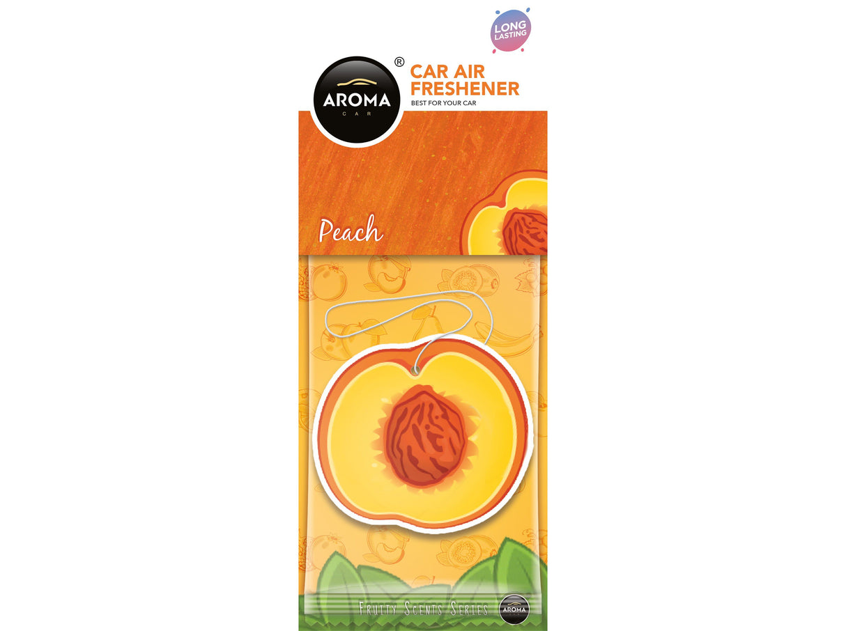 Ambientador de Carro Aroma Car Cellulose Hanging Peach