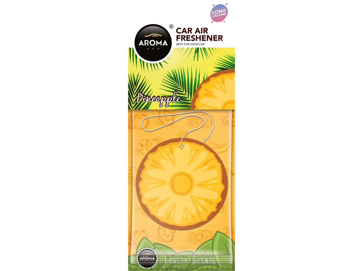 Ambientador de Carro Aroma Car Cellulose Hanging Pineapple