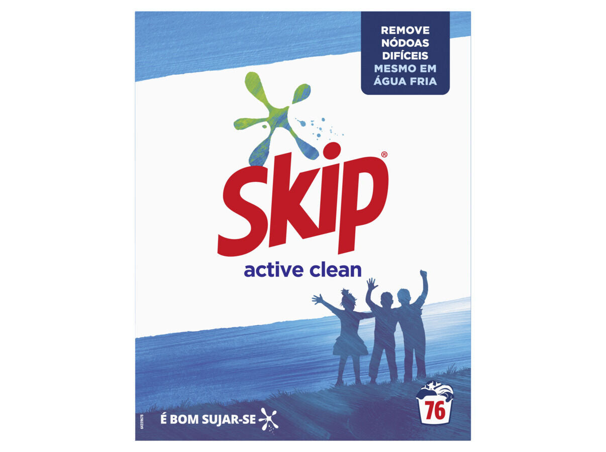 SKIP PÓ 76D 3.8KG ACTIVE CLEAN