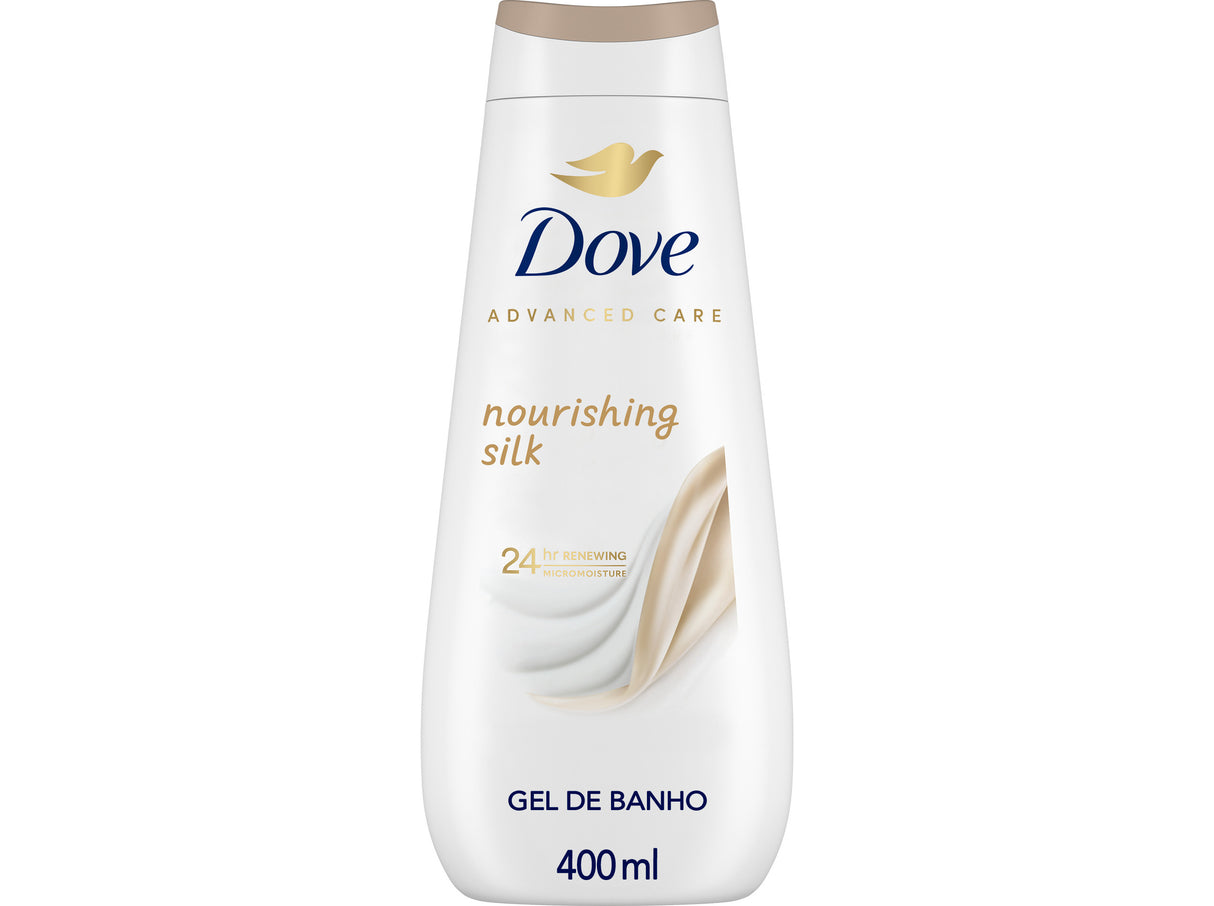 DOVE GEL BANHO 400ML NOURISHING SILK