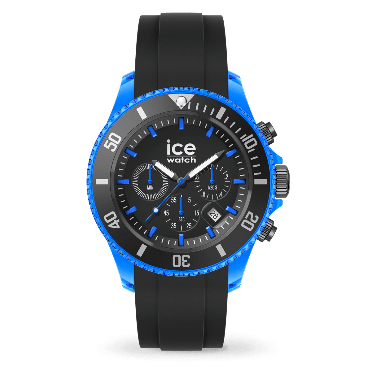 ICE Chrono - Preto Azul - Extra Grande 019844