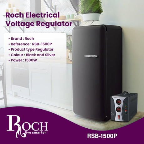 Regulador de tensão elétrico ROCH 1500W (RSB-1500P)
