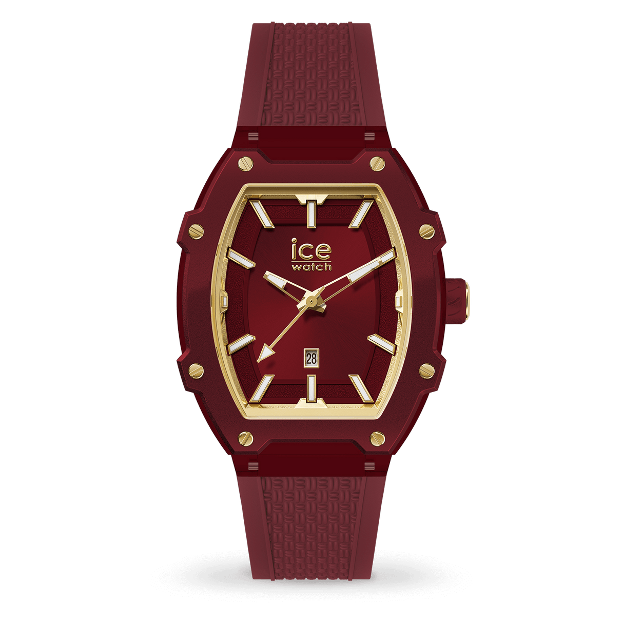 Relógio de pulso ICE Watch boliday - Burgundy - Plastic - Small - 3H+D