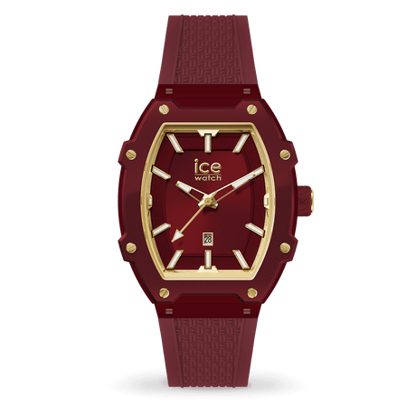 Relógio de pulso ICE Watch boliday - Burgundy - Plastic - Small - 3H+D