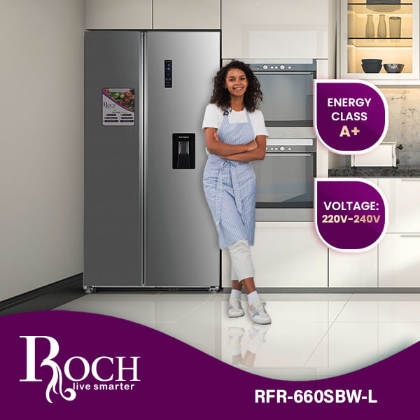 Refrigeradores ROCH 518 Ltrs. (RFR-660SBW-L)