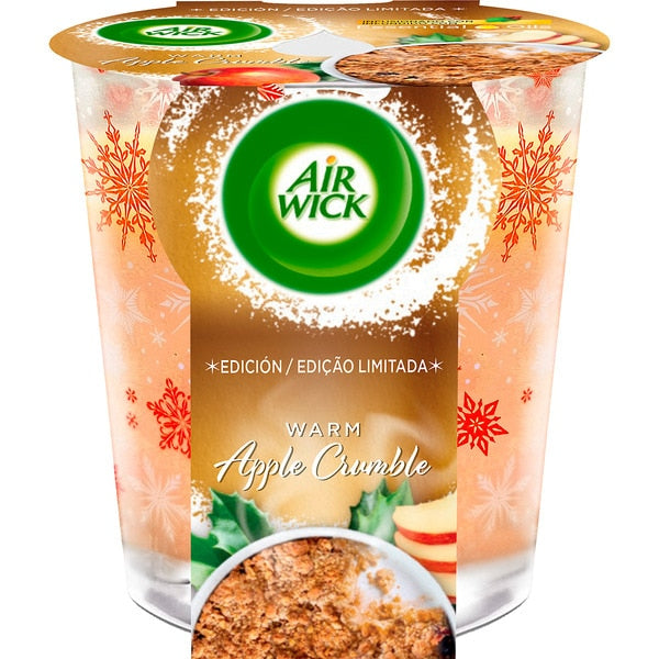 AIRWICK VELAS 105GR MAÇÃ&CRUBLE