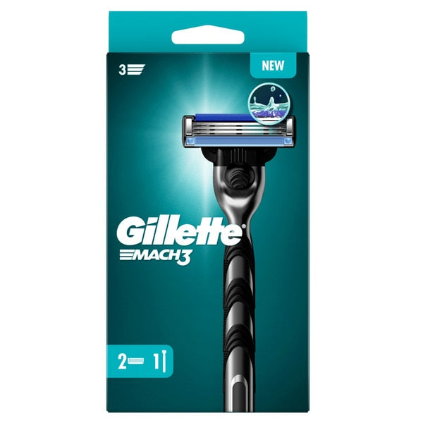 GILLETTE MÁQUINA MACH 3 +3 RECARGAS