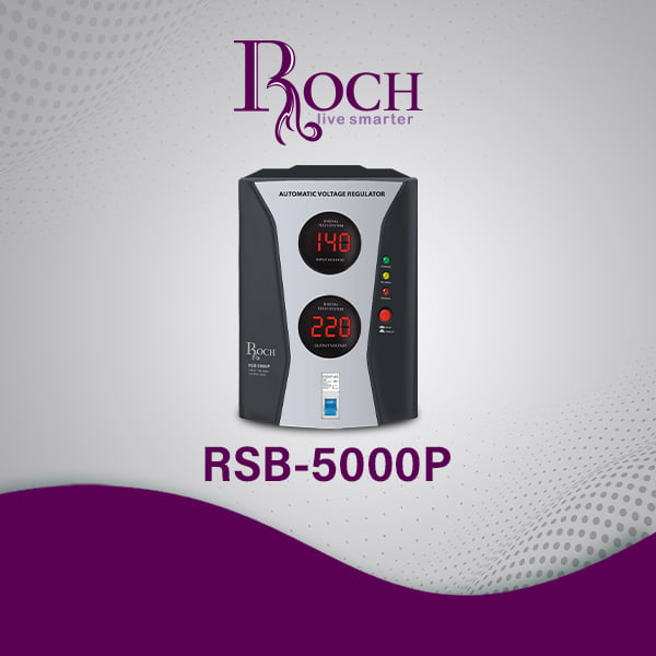 Regulador de tensão elétrico ROCH 5000W (RSB-5000P)