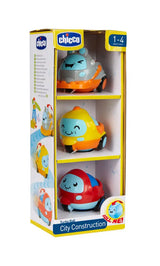 CHICCO BRINQ. 3 MINI VEICULO 1-4ANOS