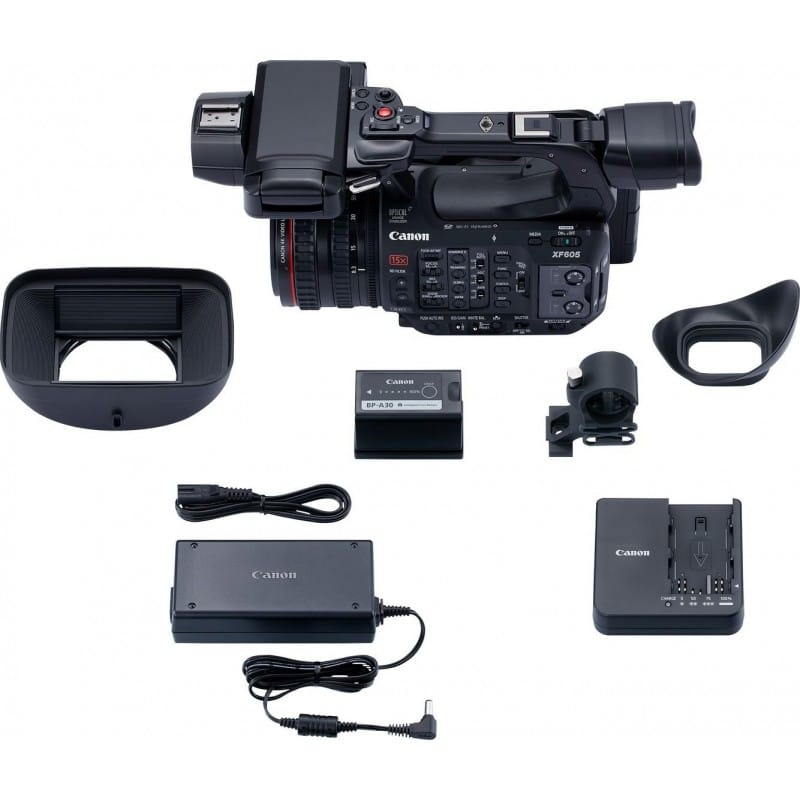 Canon Xf-605 Câmera Vídeo 4K Digital