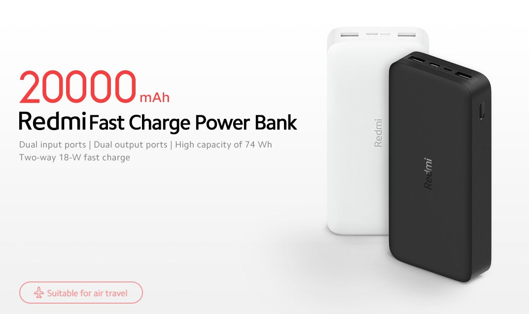 POWER BANK 20000mAh 18W Fast Charge XIAOMI Mi