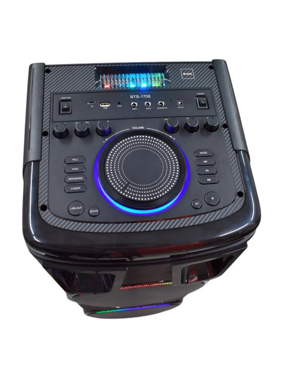 CAIXA DE SOM PROFISSIONAL BRODU IKARAOKE BTS-1708