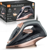 Ferro de engomar RAF R.1301 com Gerador de Vapor - Ferro a Vapor - Com Termostato - Vapor Vertical Possível - Ferros a Vapor - 1600W