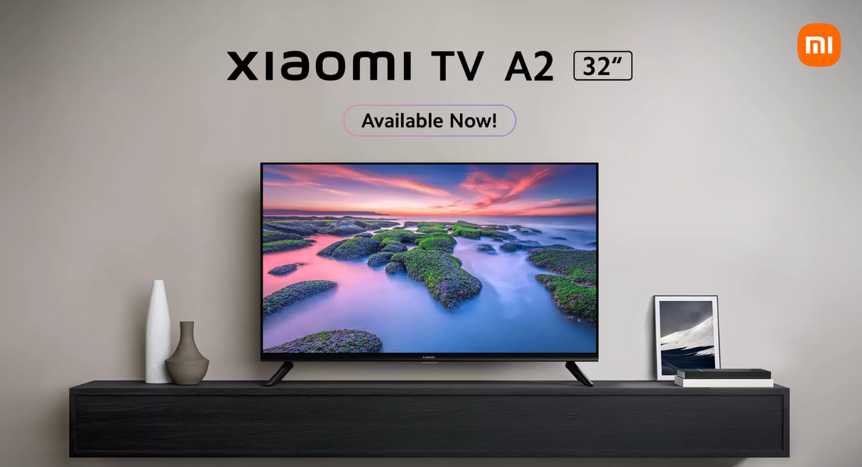TV Xiaomi Mi A2 32" Smart ANDROID HD GOOGLE ASSISTANT BUILT IN 2X10W DOLBY DTS VIRTUAL SOUND METAL FRAME QUADCORE A55CPU 1.5GB RAM+8GB ROM(L32M7- EAUKR)
