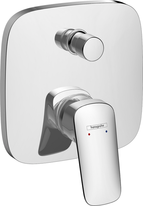 HANSGROHE MONOCOMANDO P/ CHUVEIRO GERÉS ENCASTRAR LOGIS 2 VIA CROMADO