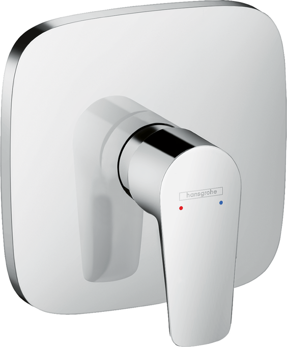 HANSGROHE MONOCOMANDO P/ CHUVEIRO GERÉS ENCASTRAR TALIS E 1 VIA CROMADO