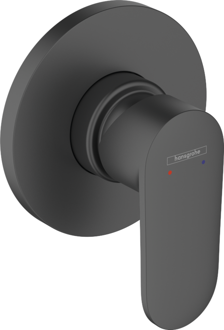 HANSGROHE MONOCOMANDO P/ CHUVEIRO GERÉS ENCASTRAR VERNIS BLEND 1 VIA PRETO MATE