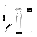 Aparador de Pelos do Corpo Philips Bodygroom BG3010/15 A Prova D'água - Bivolt