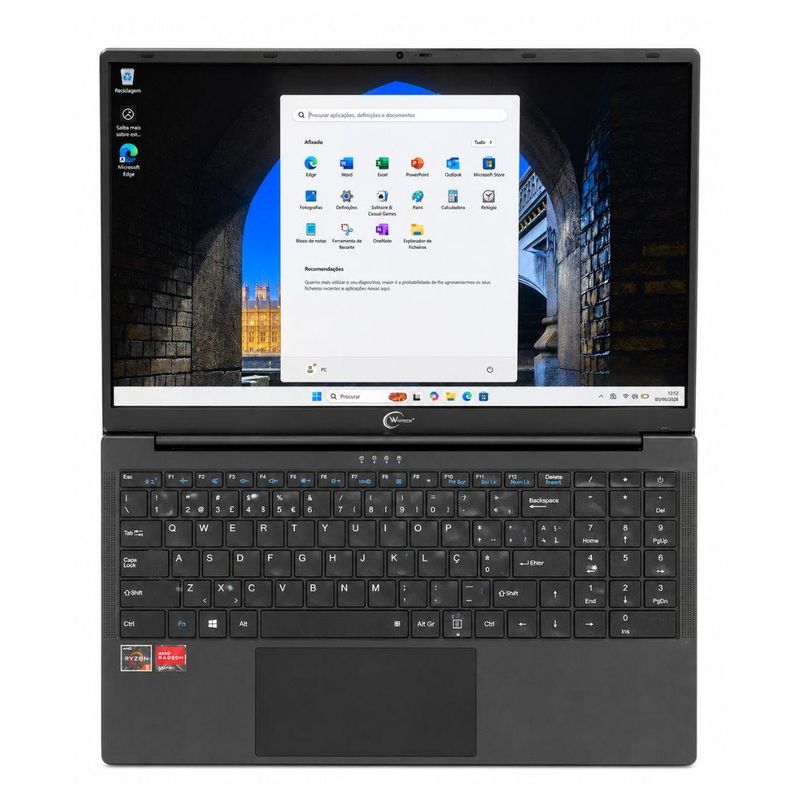 PORT WINTECH 15.6" NOTEBOOK SERIE WR AMD RYZEN 5 3500U RADEON GRAPHICS 16GB 512GB SSD FHD W11H