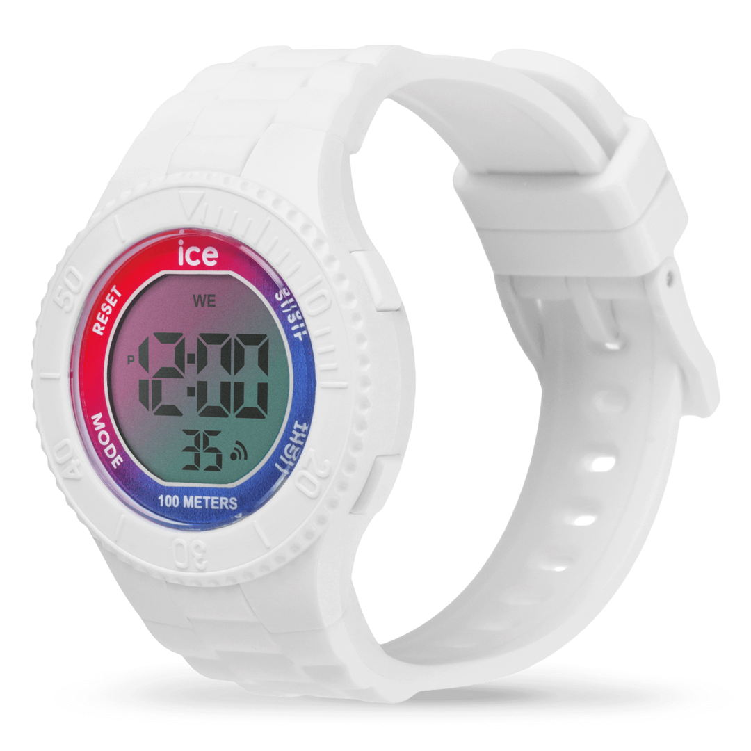 Relógio de pulso ICE Watch digit - Sunset rainbow - White - Small