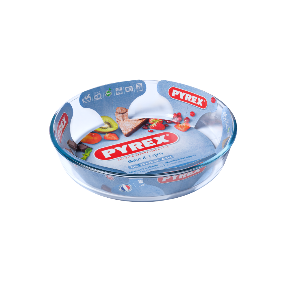 PYREX TRAVESSA PARA BOLO 26CM - 828B000/7246