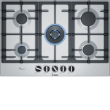 PLACA BOSCH 75CM GÁS SERIE 6 INOX