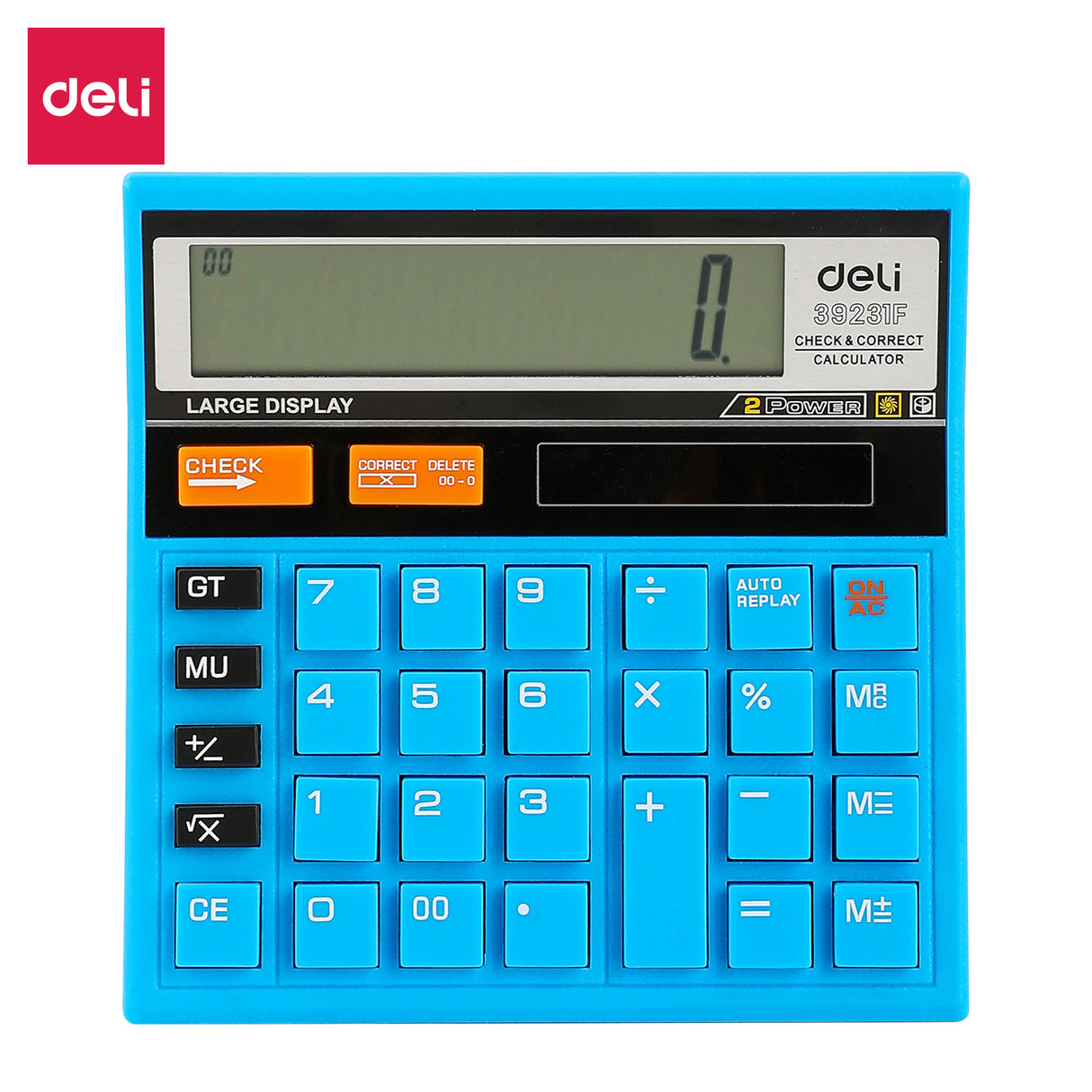 Calculadora de mesa Deli E39231F (verde)