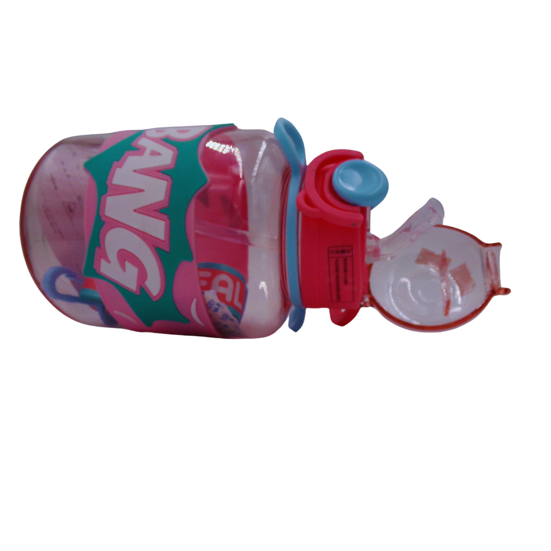 Garrafa de água motivacional desportiva