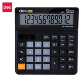 Calculadora de mesa Deli EM01120 (preta)