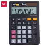 Calculadora de mesa Deli EM01320 (preta)