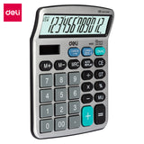 Calculadora de mesa Deli EM19710 (prata)