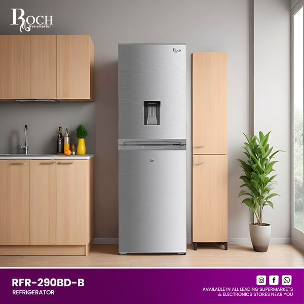 REFRIGERADOR ROCH 290L COMBINADO COM BEBEDOR